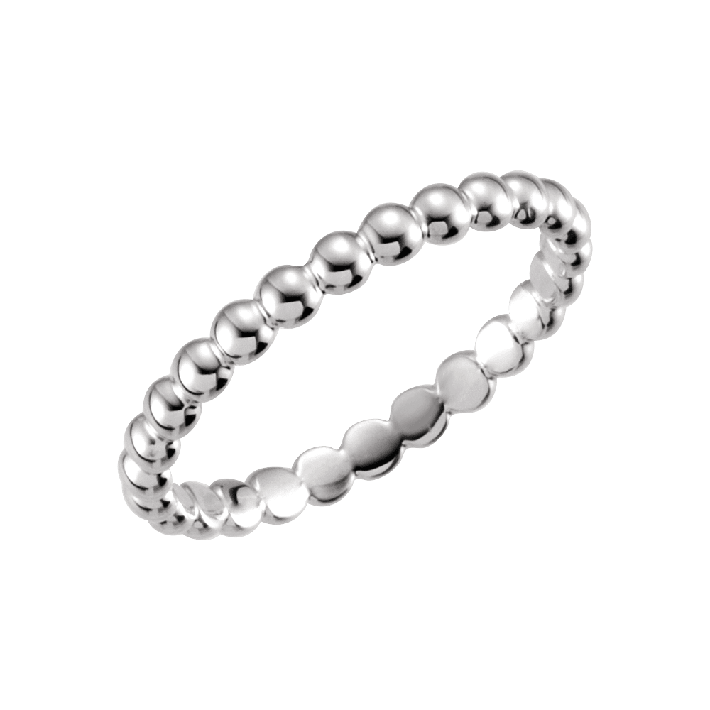 Perle Dorée Beaded Stackable Ring