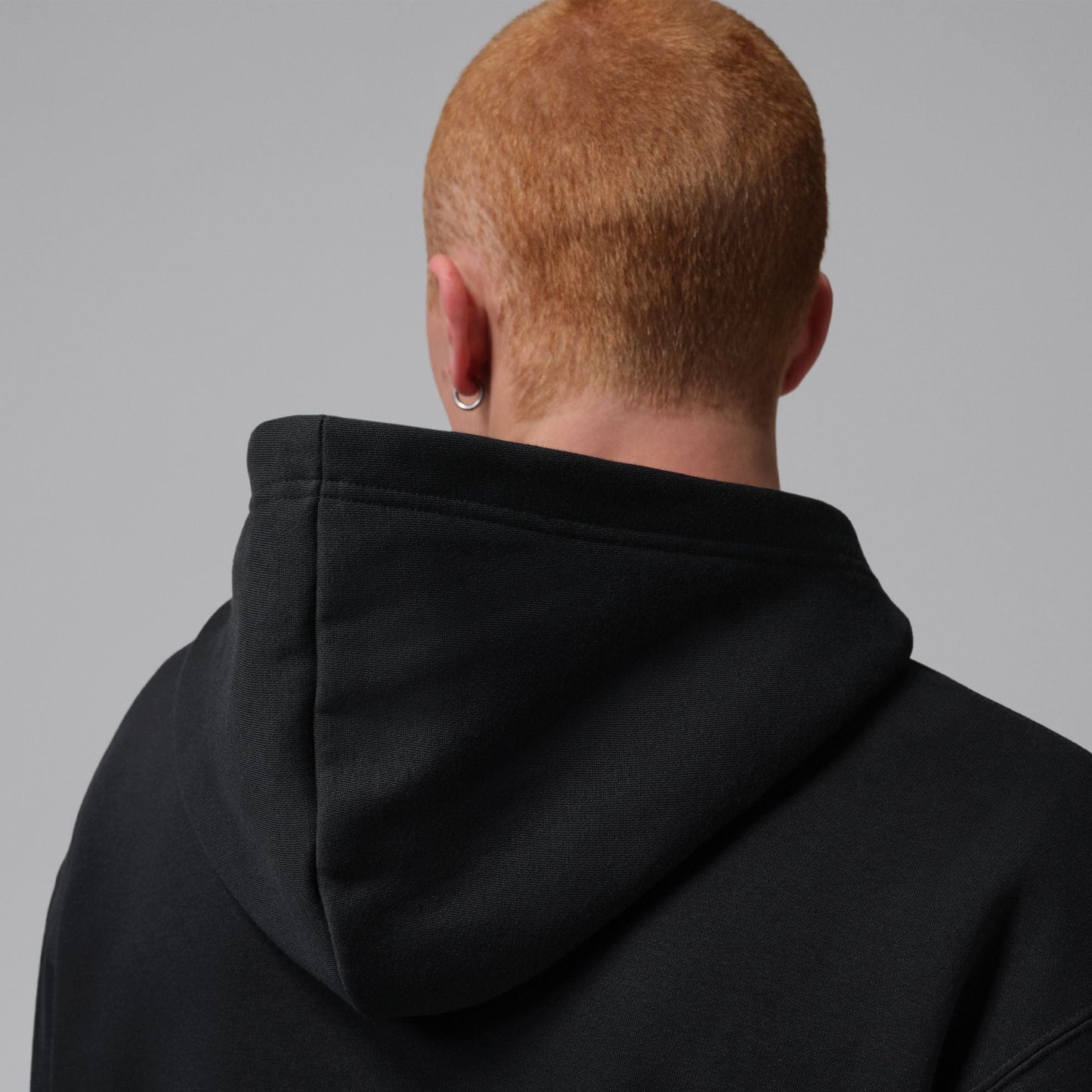 Air Jordan Mens Brooklyn Fleece Pullover Hoodie - Black