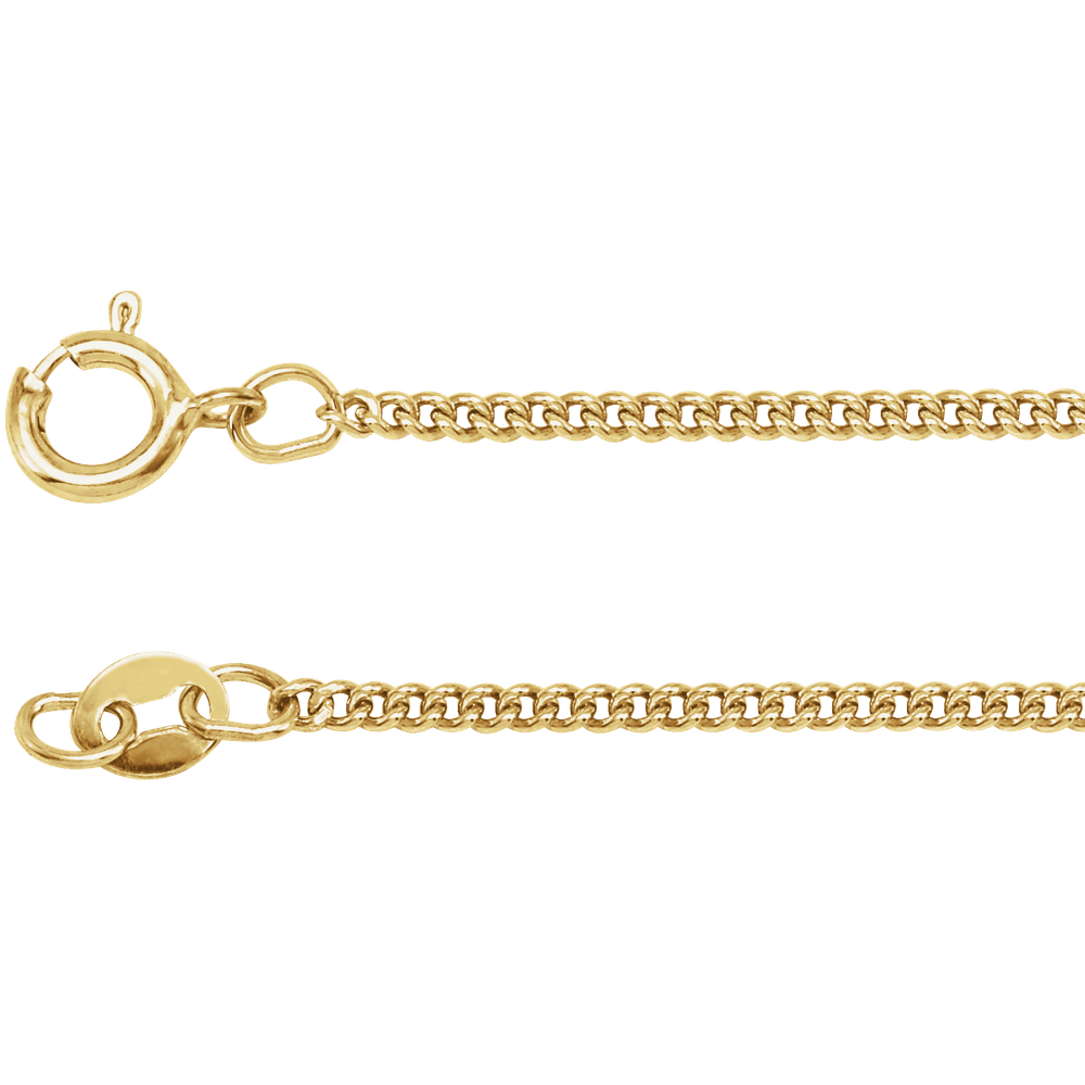 Émile Curb Classique 14K Yellow Gold Filled 1.6 mm Curb Necklace