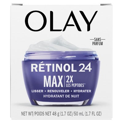 Olay Regenerist Retinol 24 Max Night Face Cream Moisturizer 1.7oz - Missing Box