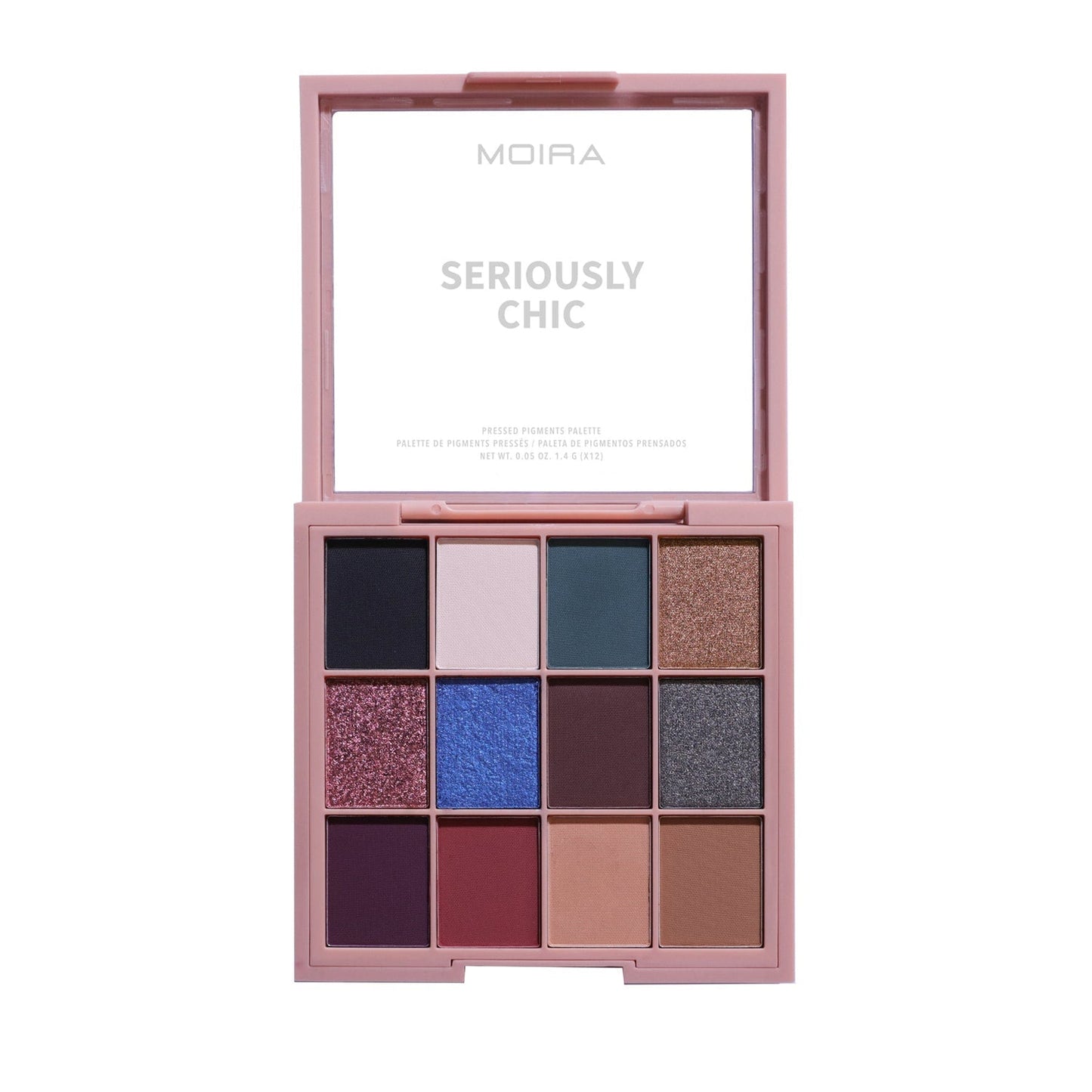 MOIRA Pressed Pigments Palette - Seriously Chic - Seriously Chic