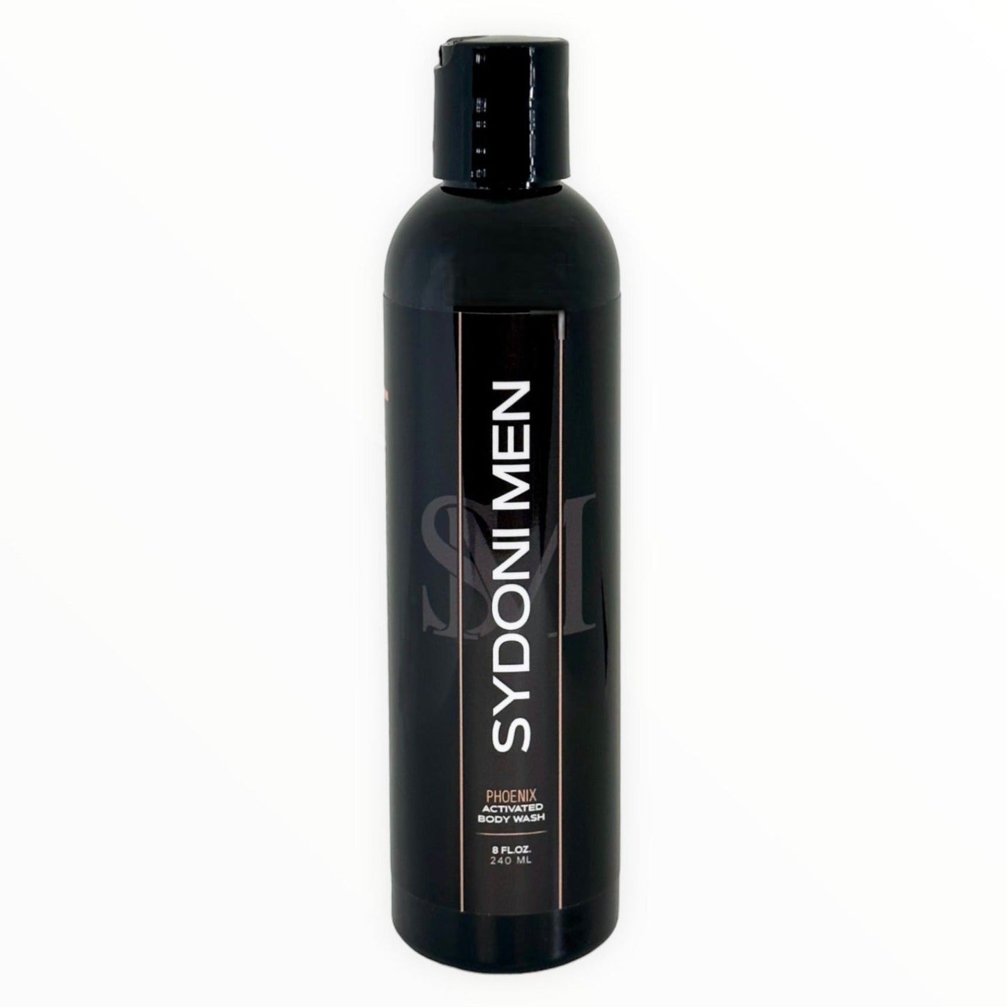 SYDONI MEN PHOENIX ACTIVATED BODY WASH | Refresh, Energize & Rebalance Net. Wt. 8 oz. 240ml