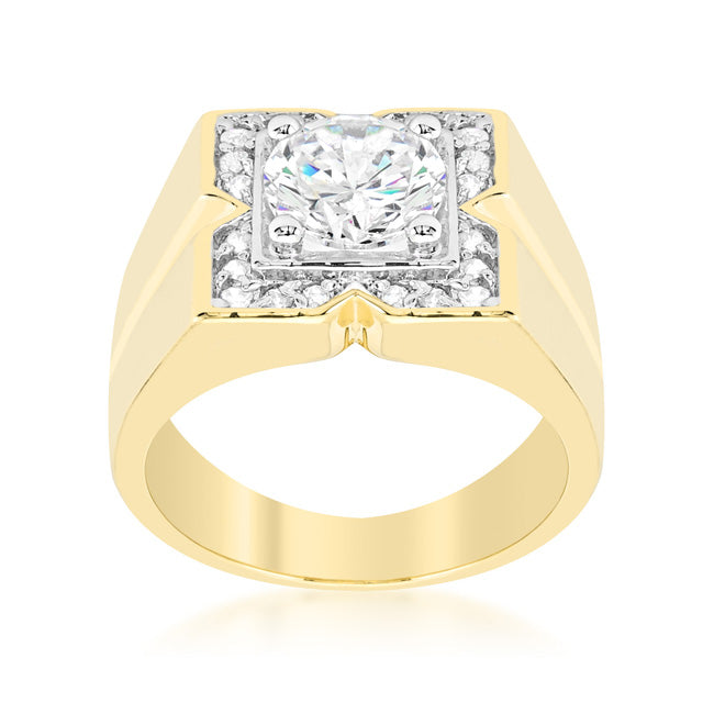 Laurie 0.2ct CZ Contemporary Trio Band Ring