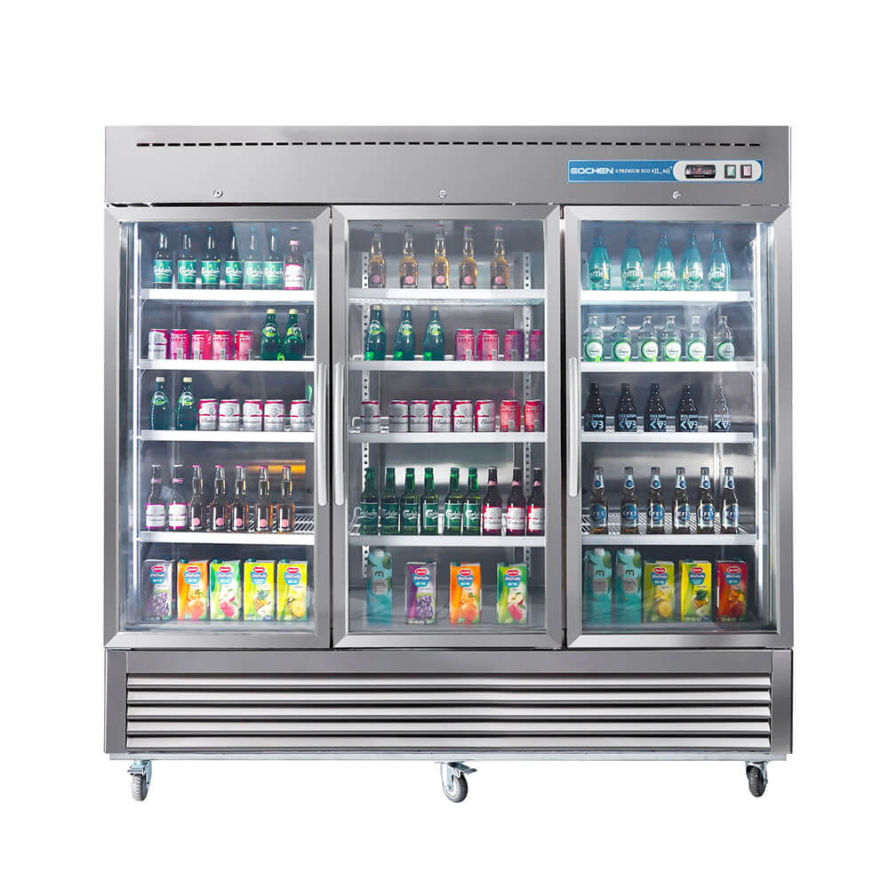 Commercial Glass Door Refrigerator, Fridge, Cooler