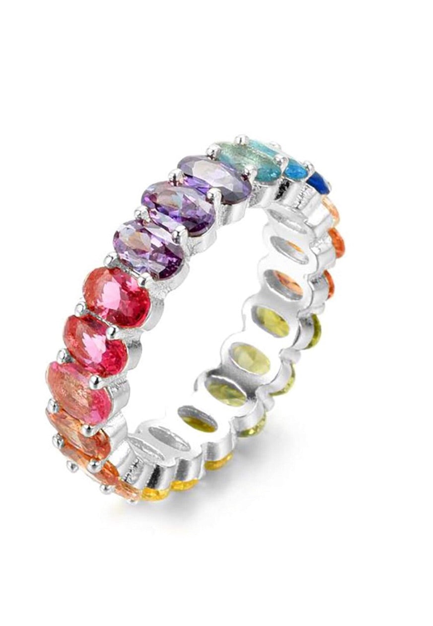 Oval Band Ring