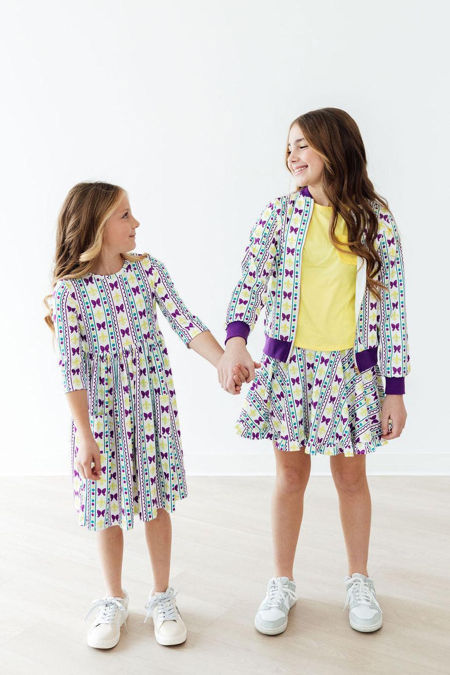 Mardi Gras Satin Jacket