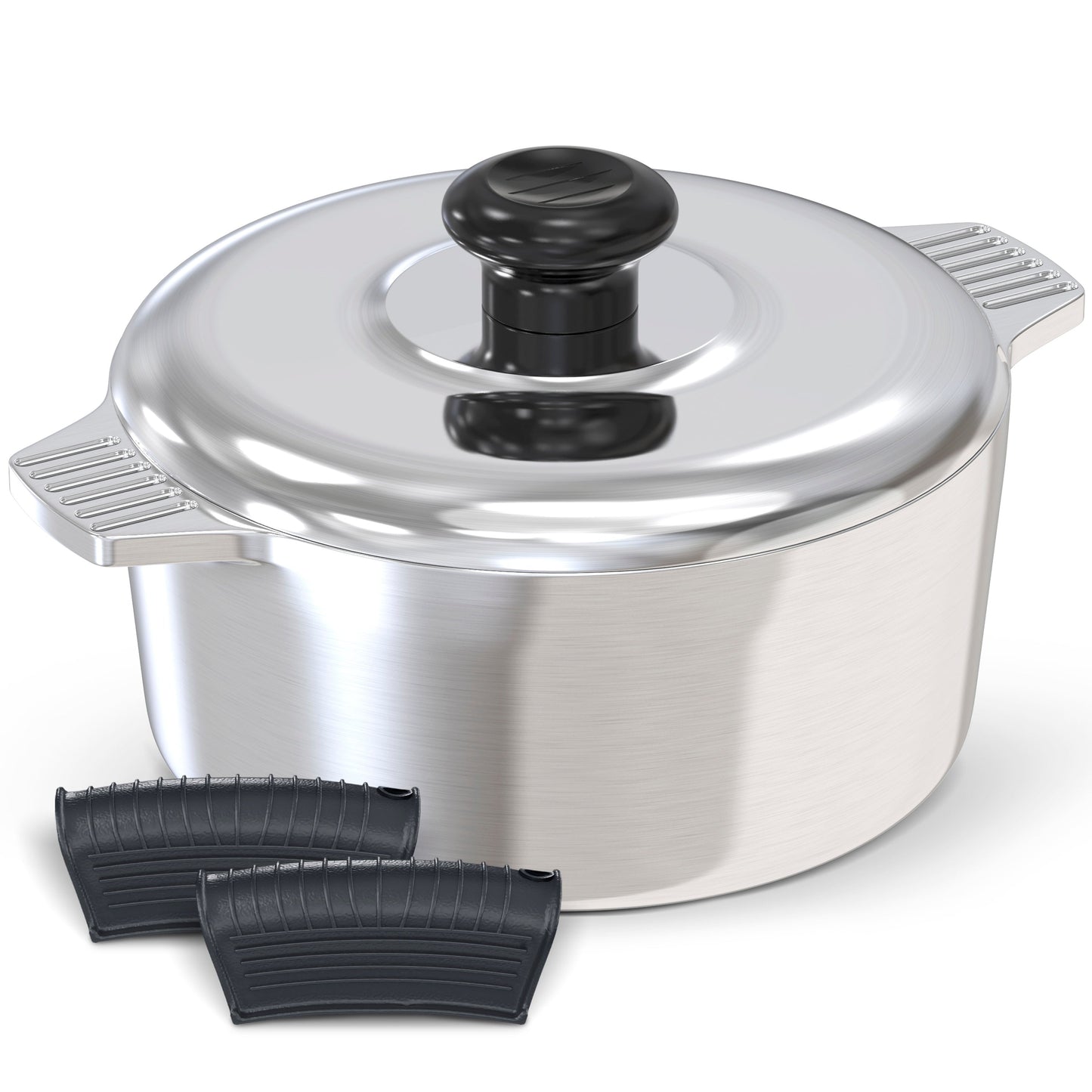 3 Quarts Round Dutch Oven with Lid
