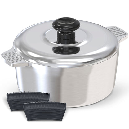 3 Quarts Round Dutch Oven with Lid