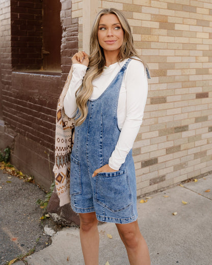 Jett Pocket Denim Romper