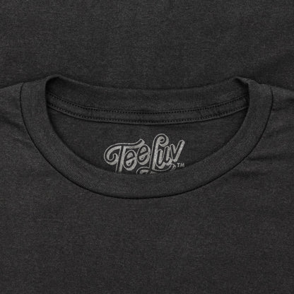 Distressed Miller High Life Logo Front and Back Print T-Shirt - Black