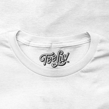 Miller Lite Beer Front and Back Print T-Shirt - White