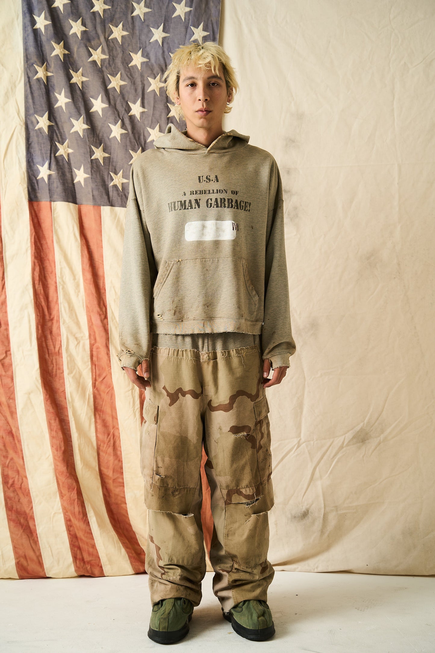 "REBELLION OF HUMAN GARBAGE!" HOODIE