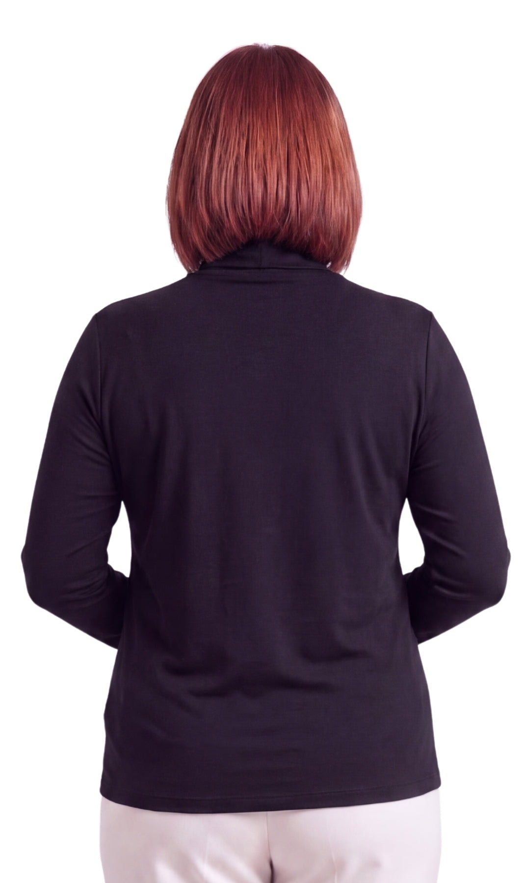 Women's Relaxed fit Long Sleeved Turtleneck Top