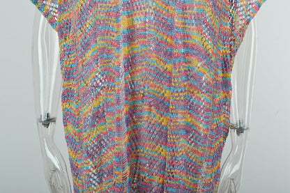 Women Summer Women Beach Sweaters Loose Beach Cover Up Vacation Clothes
