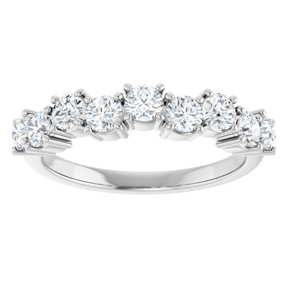 Aurielle 14K Gold Diamond Anniversary Band