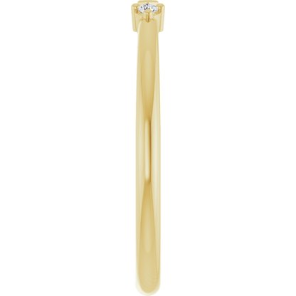 Lueur Marquise 14K Gold Diamond Ring