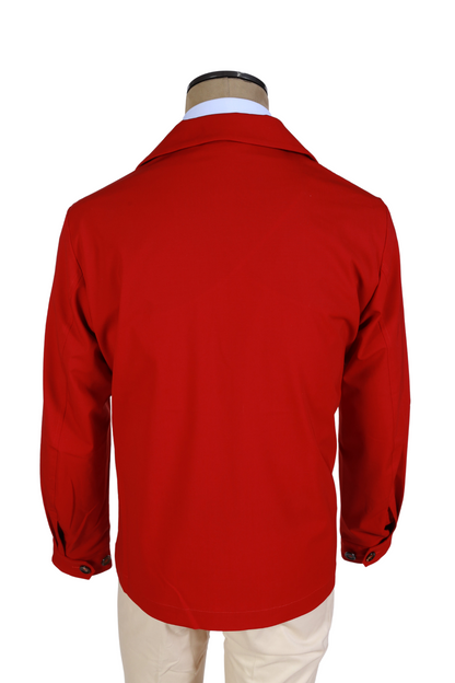Kired by Kiton Solid Polyester-Wool Jacket