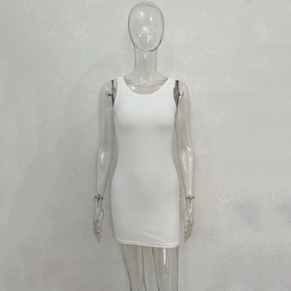 New Spring Summer Fashion Sexy Vest Dress