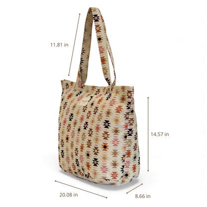 Large Zippered Bag Royal