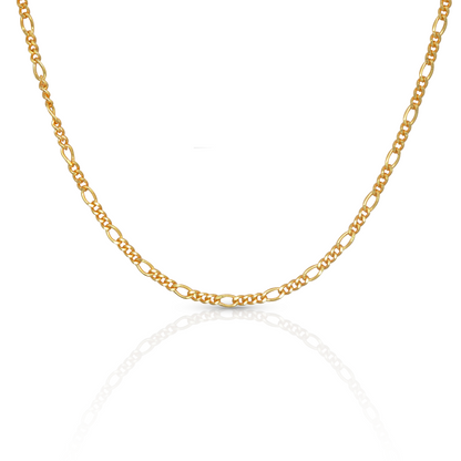 Amorette Chain Necklace, 18k Gold-Plated Vermeil, 50cm