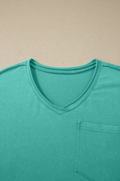 Solid Mineral Wash Short Sleeve T-Shirt