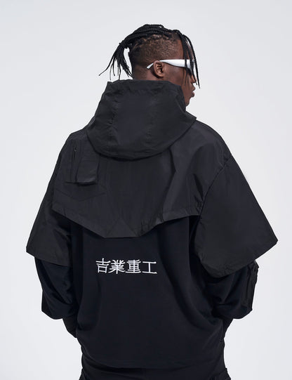 HiH18 I-Tech Layered Hoodie