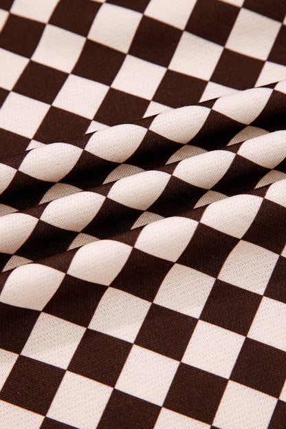 Checker Top and Pants Set