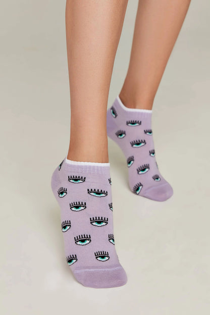 Cotton Ankle Socks Conte Classic - 438 Eyes