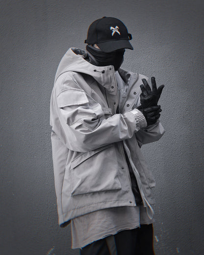 HiJ39 Grey Retaliation Jacket