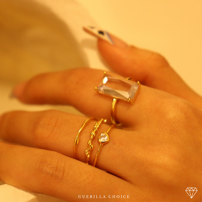 MON TRÈSOR CRYSTAL RING