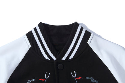 KH3002 Frog Embroidery Jacket