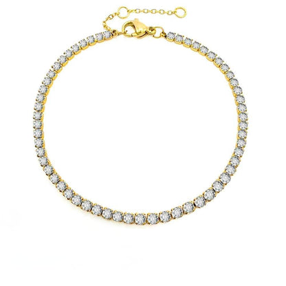Éclat de Naissance  Personalized Birthstone Tennis Bracelet