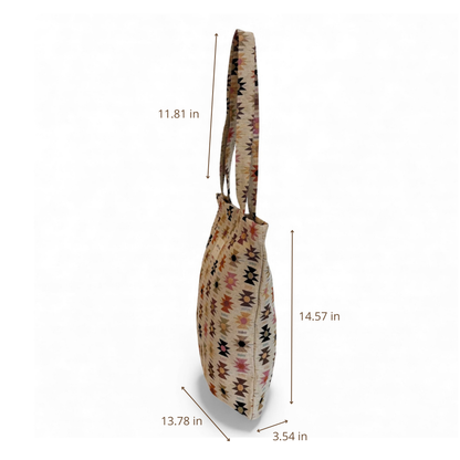 Medium Zippered Bag Royal