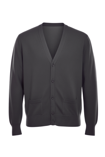 Manrico Cashmere Button Down V-Neck Cardigan