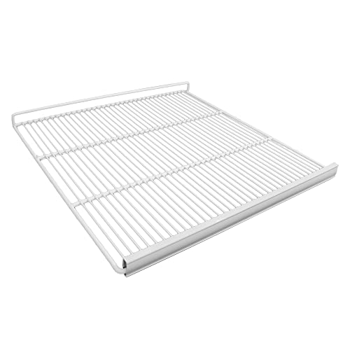 EQCHEN Food Shelves for 48"W Double Door Commercial refrigerator Freezer 2 Pack with 8 Shelf Clips