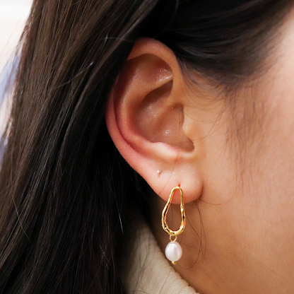 AVELINE PEARL EARRINGS