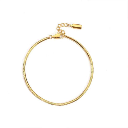 Chaîne Serpent Men’s Stainless Steel Bracelet