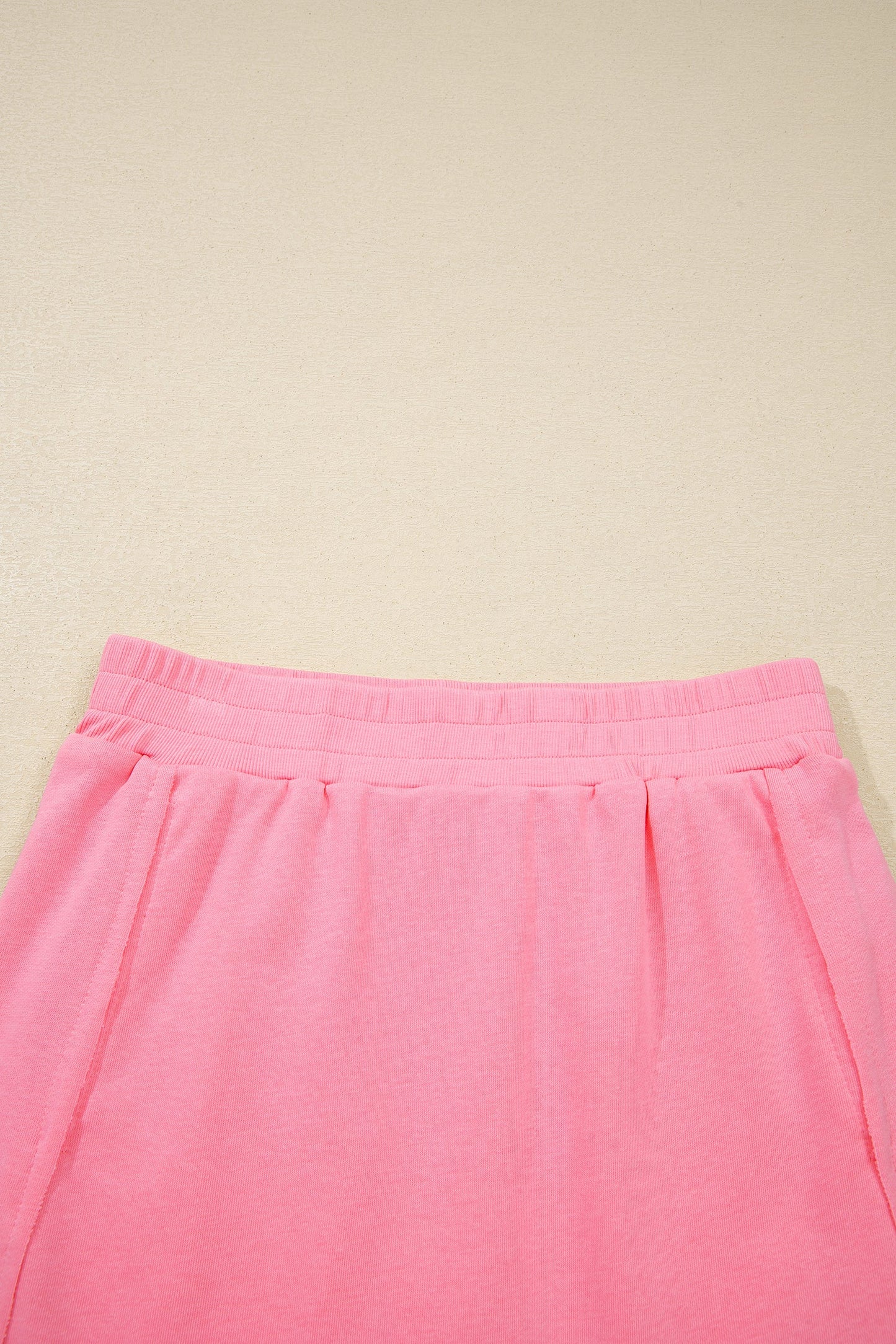 Solid Tank Top & Elastic Waist Mini Skort Set
