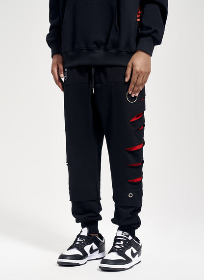 BF860 Slashed Sweatpants
