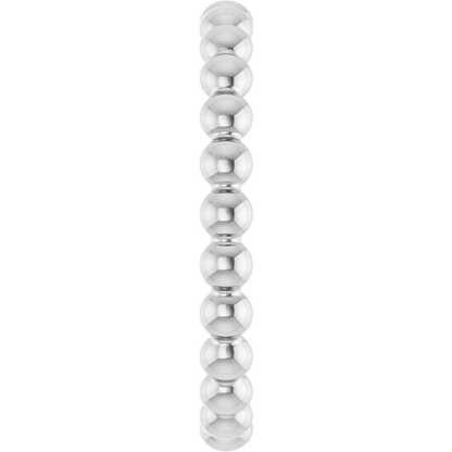 Perle Dorée  Beaded Stackable Ring