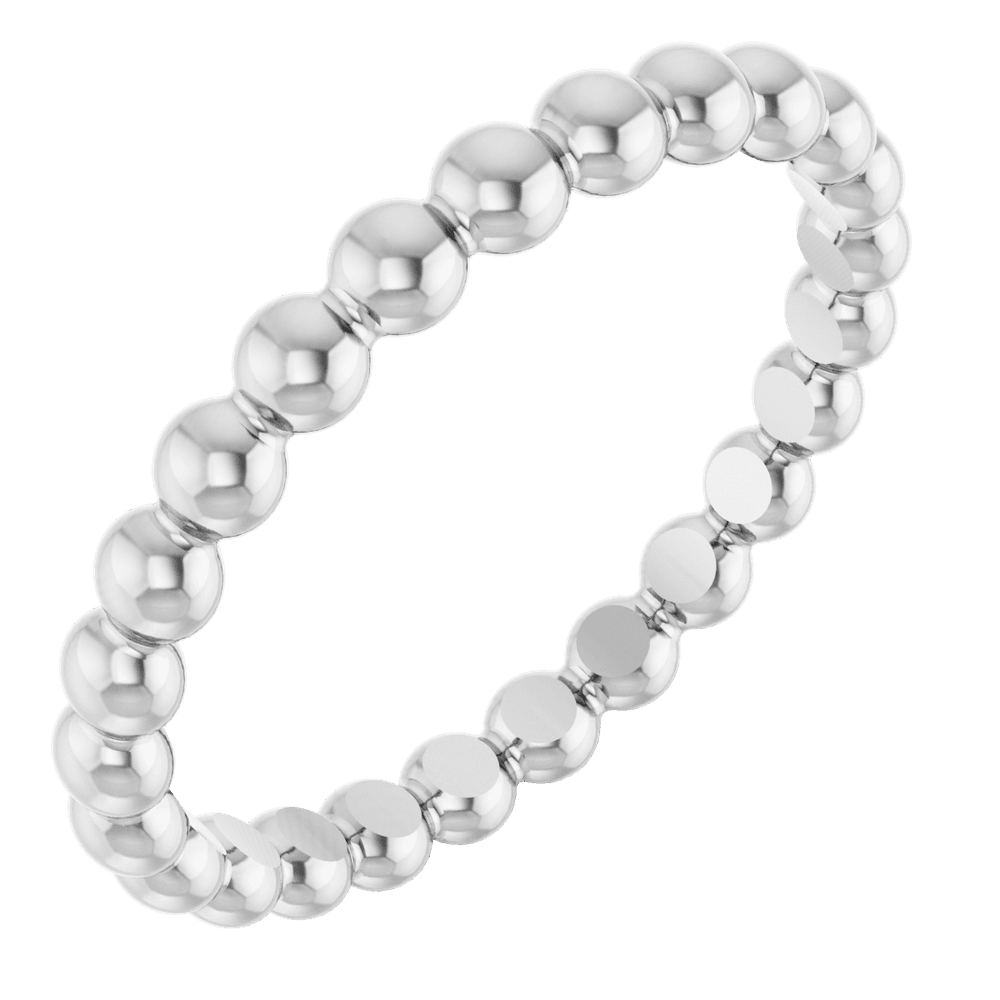 Perle Dorée  Beaded Stackable Ring