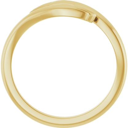 GC Amore Hug Ring | Solid 14K Yellow Gold