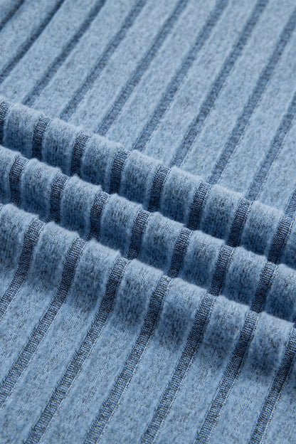 Solid Ribbed Knit Mineral Wash Tank Top
