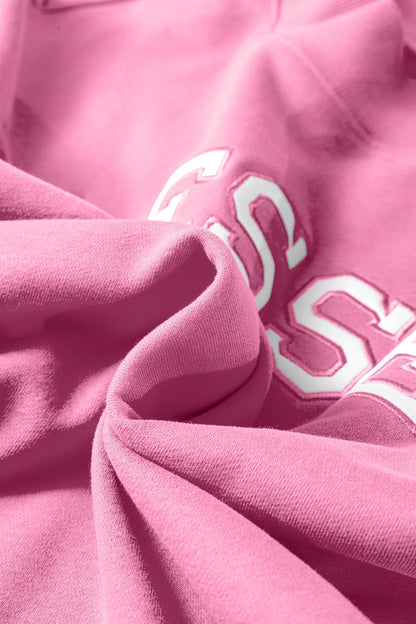 Solid Oversize Mock Neck Sweatshirt