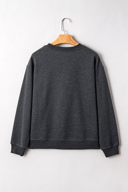Western Cowboy Queen Drop Shoulder Sweatshirt