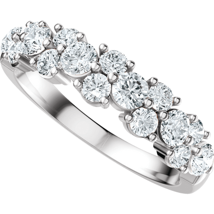 Celestine 14K Gold Diamond Anniversary Band
