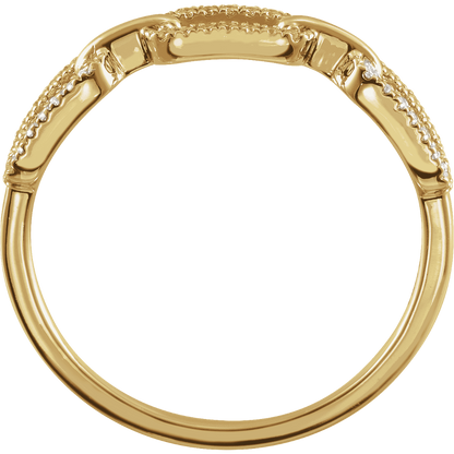Élise Lien Pavé 14K Yellow Gold Vermeil Lab-Grown Diamond