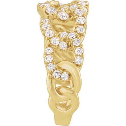 1 CTW Lab Grown Diamond Ring 14K Yellow Gold