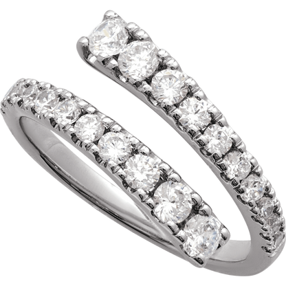 Lumière Diamond Bypass Ring