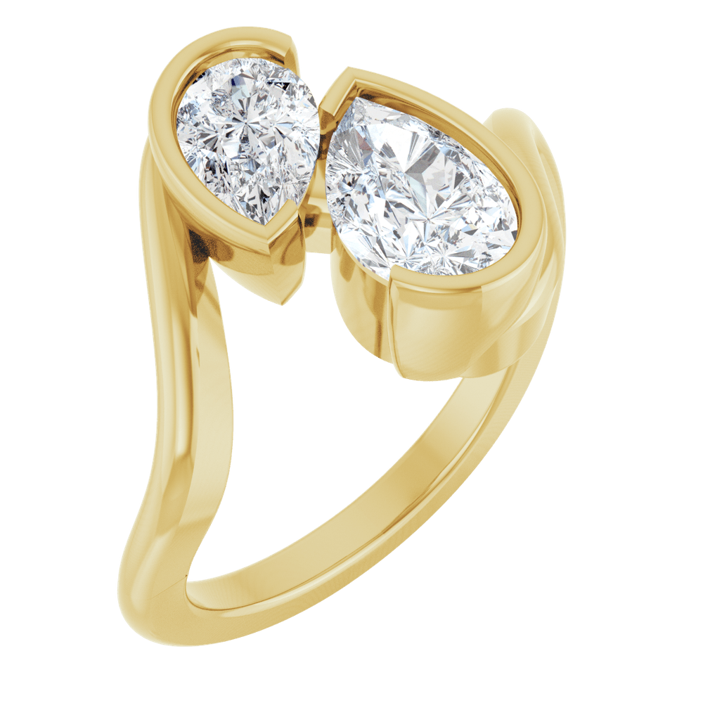 Deux Lumières Engagement Ring